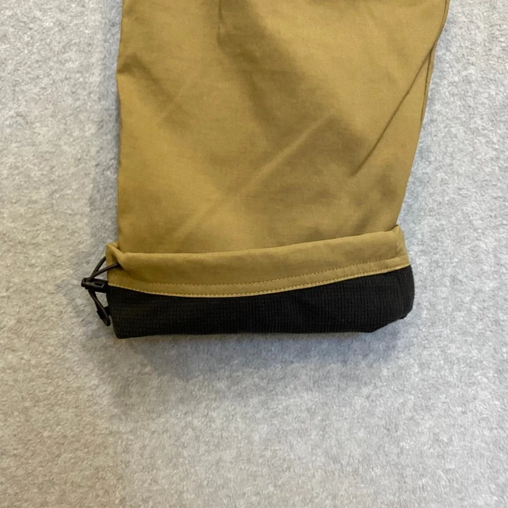 GERRY Men's 40x32 Fleece Lined Outdoor Tan Nylon Spandex Stretch Hiking Pants